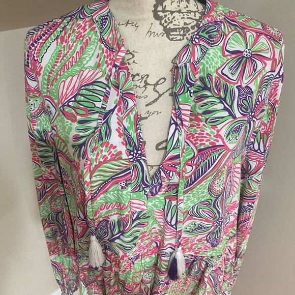 Stella Parker FLORAL DREAMS LILAC Dress - Picture 4 of 11